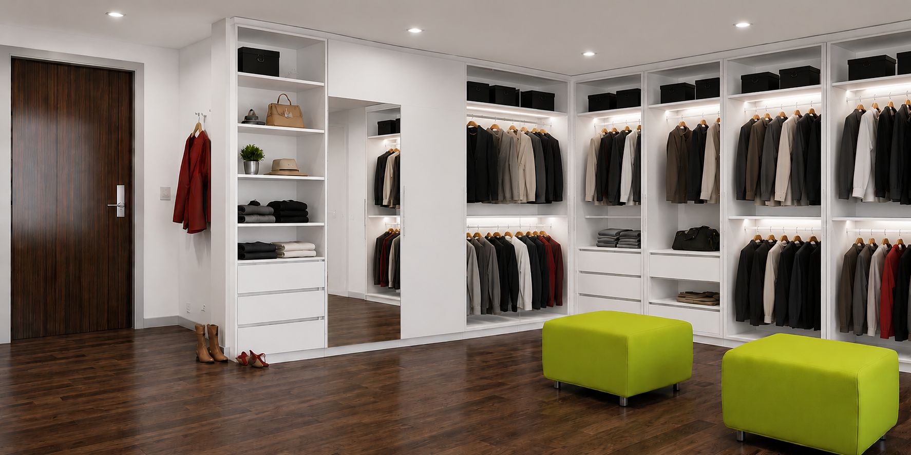 Ankleidezimmer flexibel gestalten - BM Schrankdesign